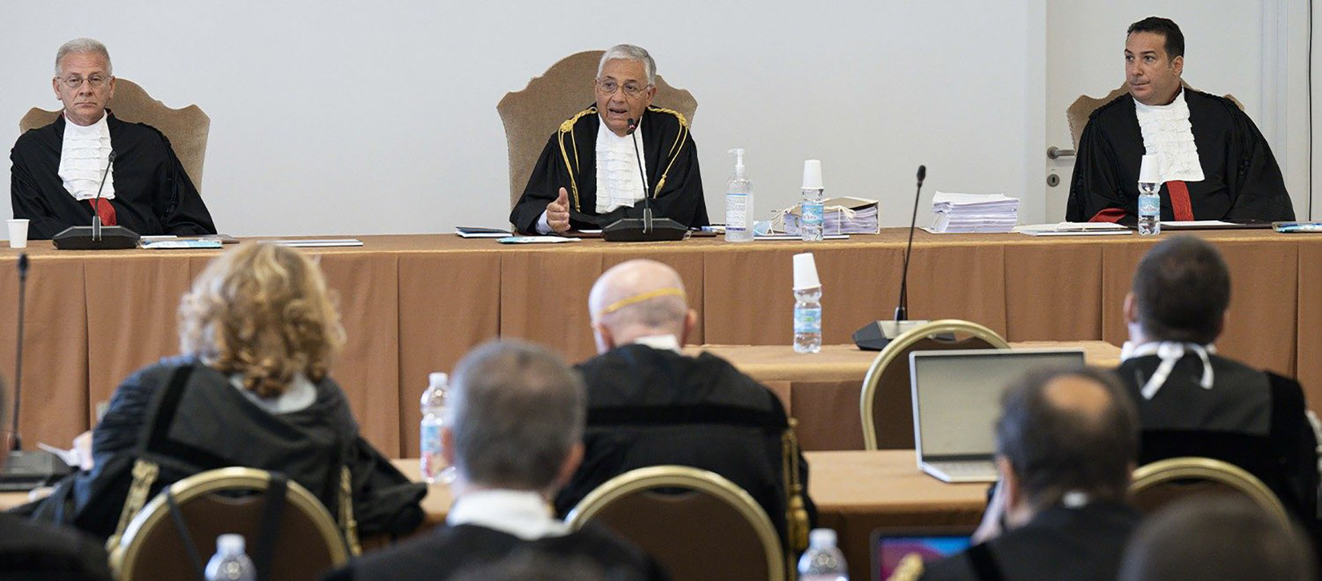 Seulement un des quatre témoins attendus s'est présenté au cours d'une audience très courte | © Vatican Media