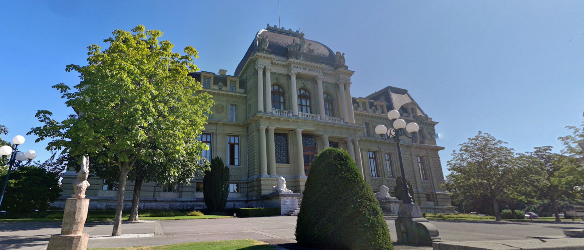 Le tribunal d'arrondissement de Lausanne | © Google Maps