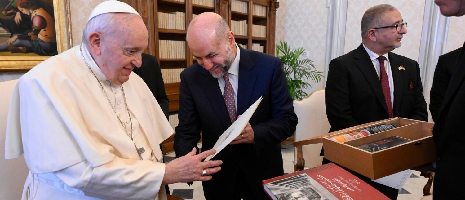 Le pape François a reçu, le 9 mars 2023, une délégation de Palestiniens de Jérusalem | © Vatican Media
