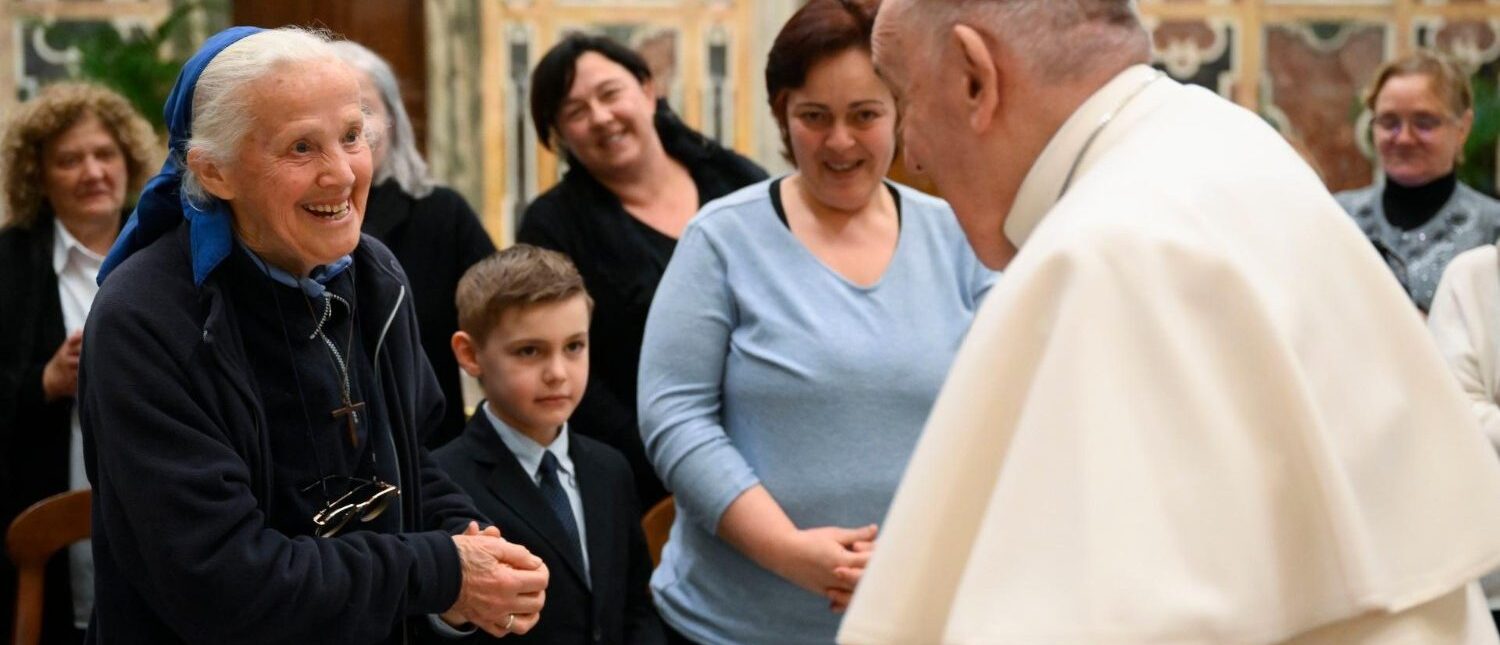 Le pape François a rencontré des membres de l'Union italienne des attractions itinérantes, le 20 mars 2023 | © VATICAN MEDIA 