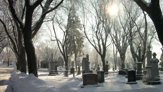 Le cimetière Notre-Dame des Neiges au coeur de Montréal | DR