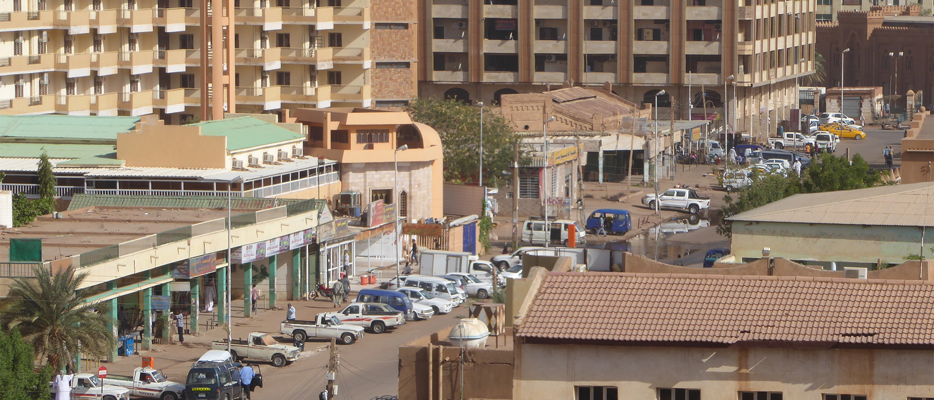 Le centre de Khartoum, capitale du Soudan, en 2017 | Wikimedia commons – Hans Birger Nilsen – CC BY-SA 2.0