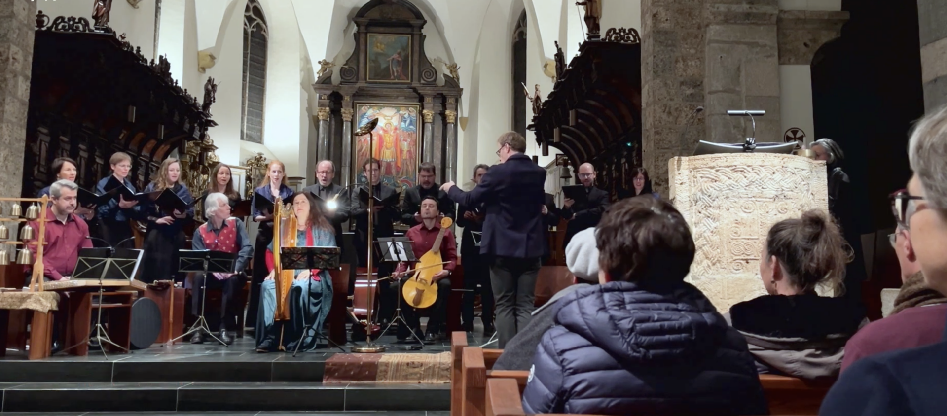 Arianna Savall en répétition avec son ensemble "Hirundo Maris" | © Jessica Da Silva