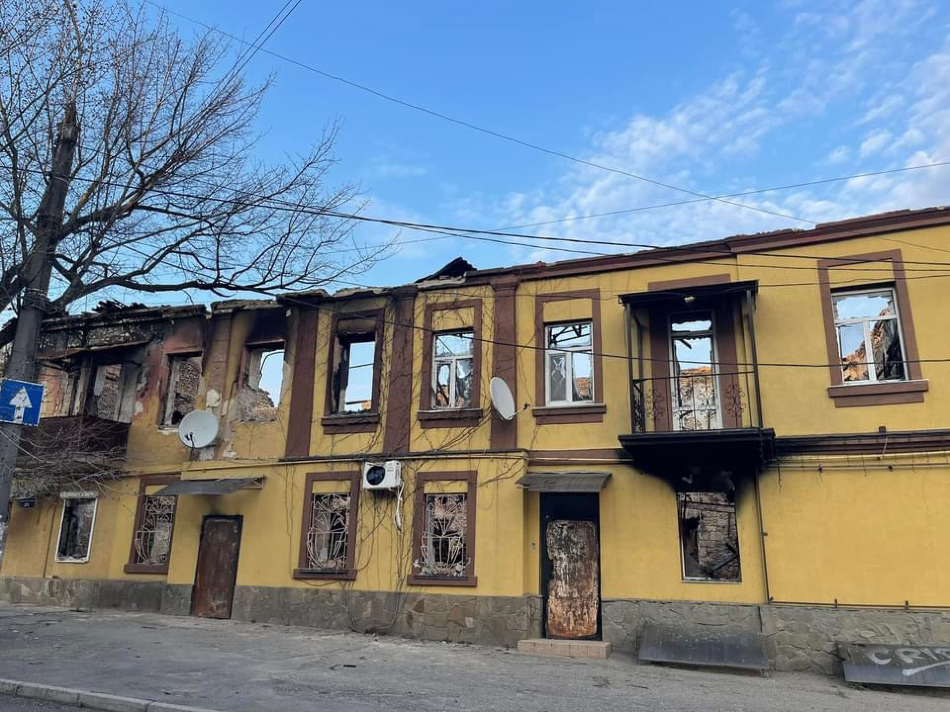 La ville de Kherson. Actuellement, l'armée russe bombarde la ville et les villages environnants avec une intensité accrue | © Jaroslaw Krawiec