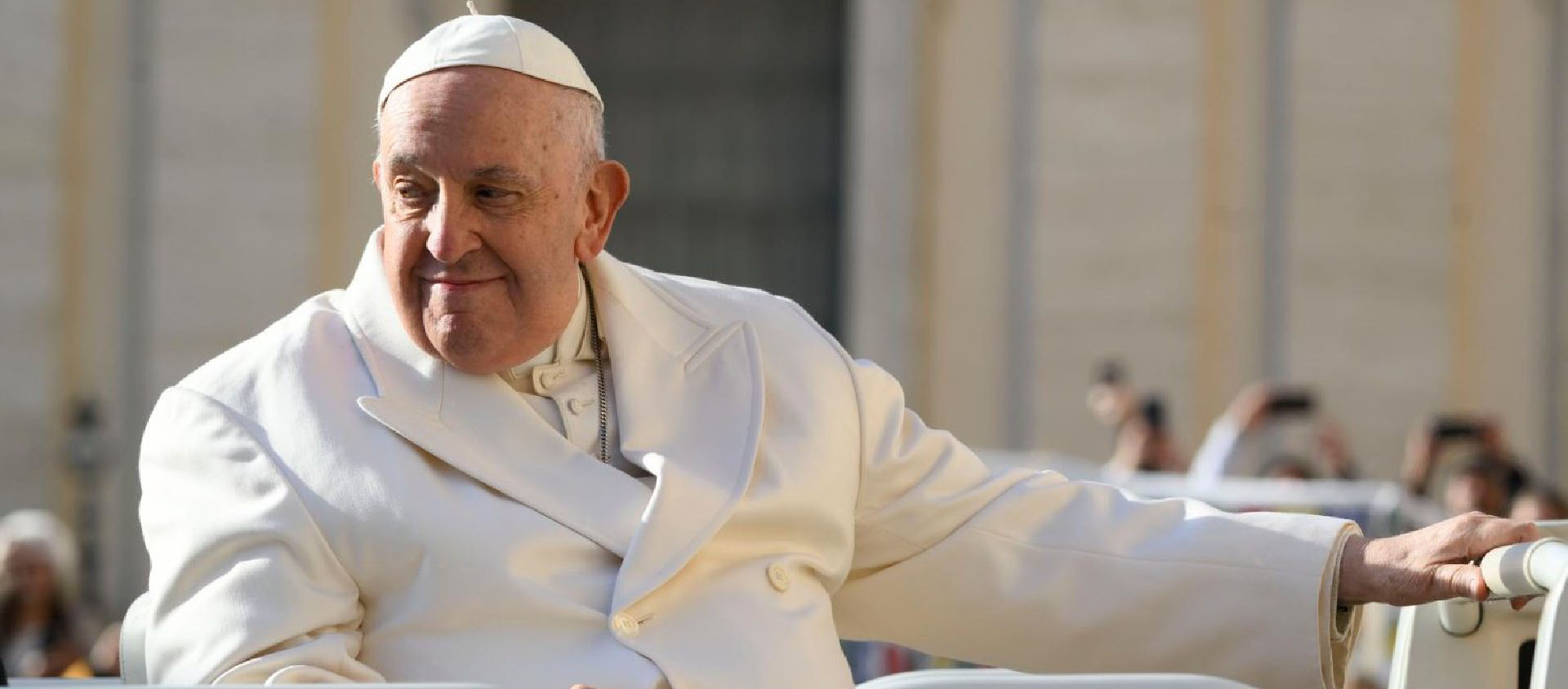Le pape est sorti de la polyclinique Gemelli dans la matinée du 1er avril | © Vatican Media/Divisione foto