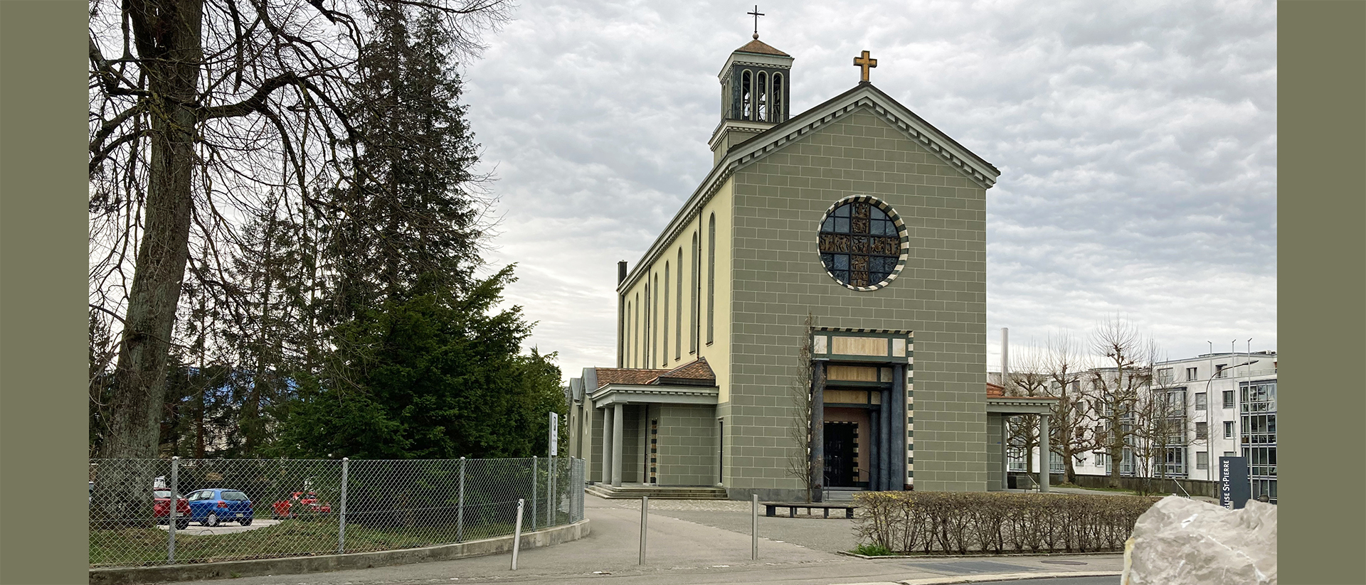 L'église Saint-Pierre, à Fribourg, à bientôt 100 ans | © Grégory Roth