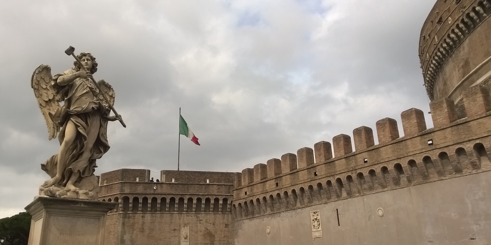 Pont et Château Saint-Ange, Rome | © Lucienne Bittar