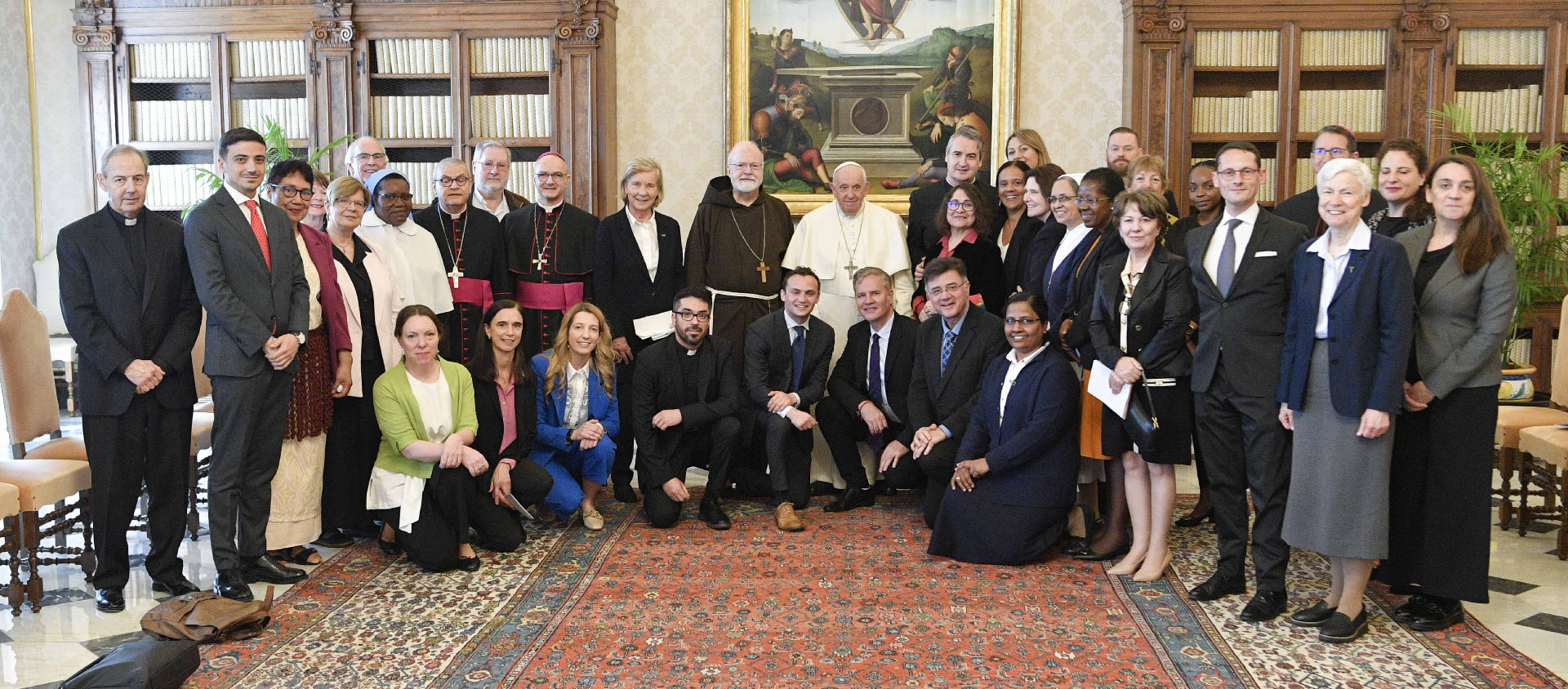 Le pape a encouragé les membres de la Commission pontificale de protection des mineurs qui travers une crise, suite au départ du Père Hans Zollner | © Vatican News