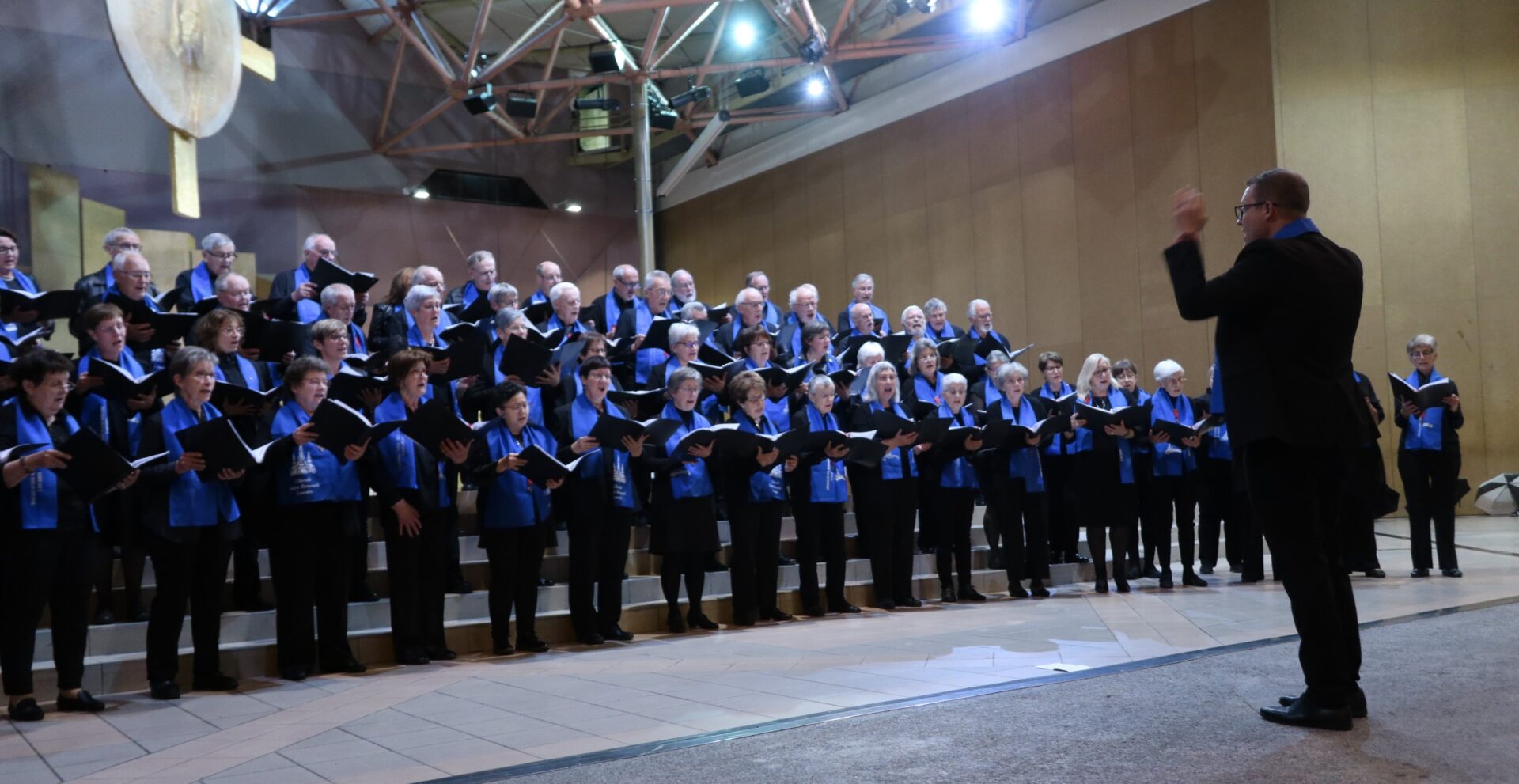 Concert de la formation suisse dans l’église Ste-Bernadette, le 25 mai 2023, à Lourdes | © Bernard Litzler