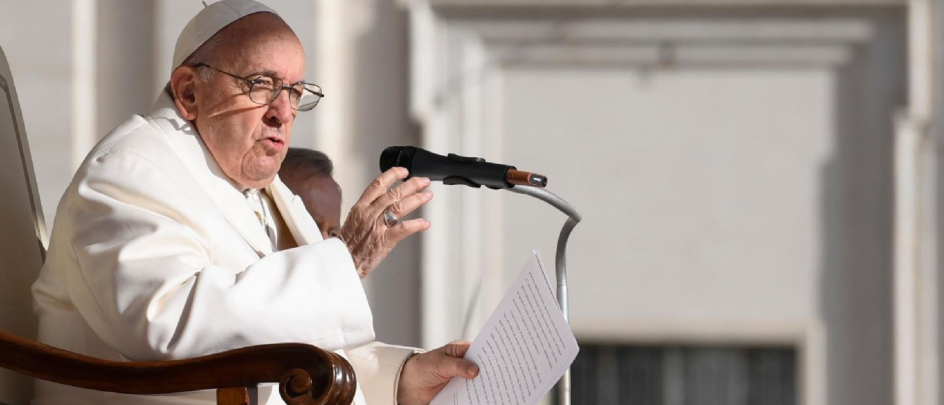 Le pape a longuement évoqué saint François Xavier et l'évangélisation de la Chine | © Vatican Media