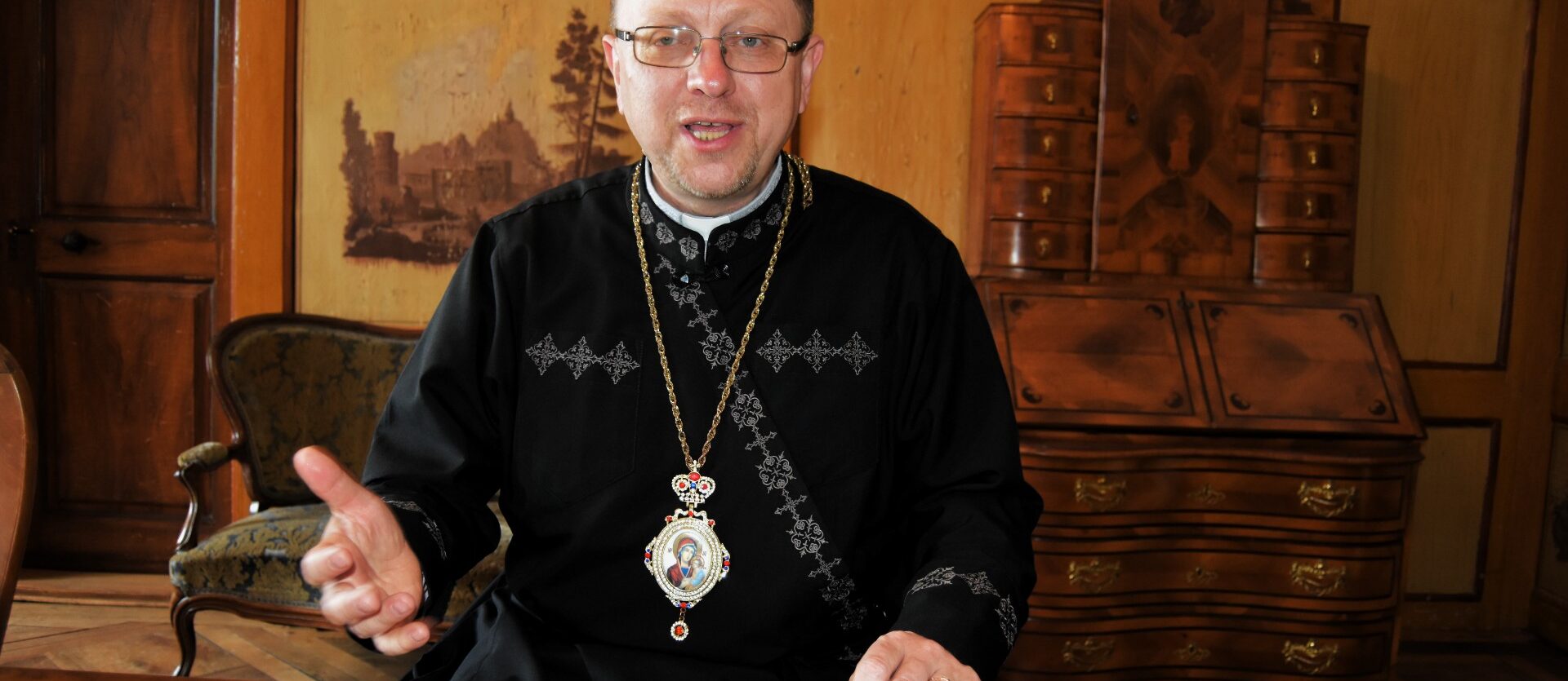 Mgr Volodymyr Hruza, évêque auxiliaire gréco-catholique de Lviv (Ukraine) | © Jacques Berset