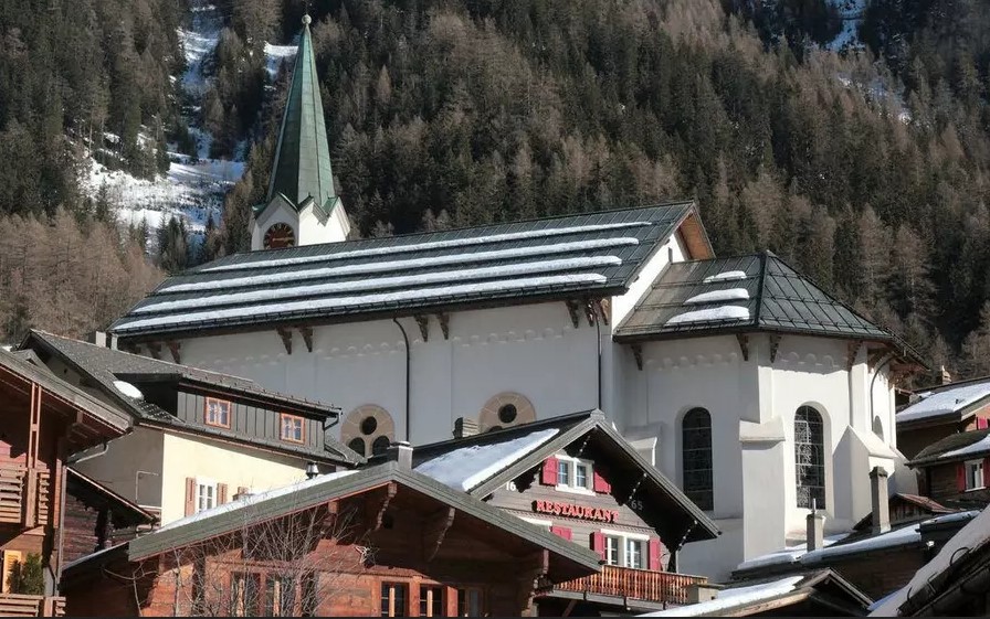 L'église catholique de Loèche-les-bains | DR