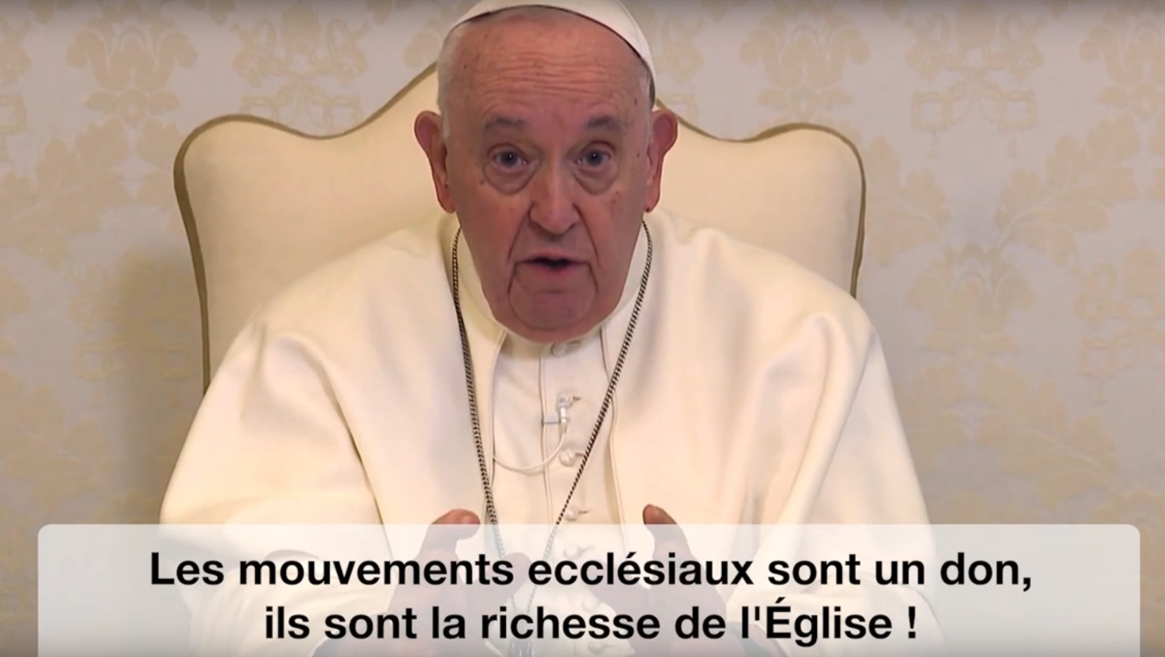 Chaque mois, le pape François propose une intention de prière | capture d'écran