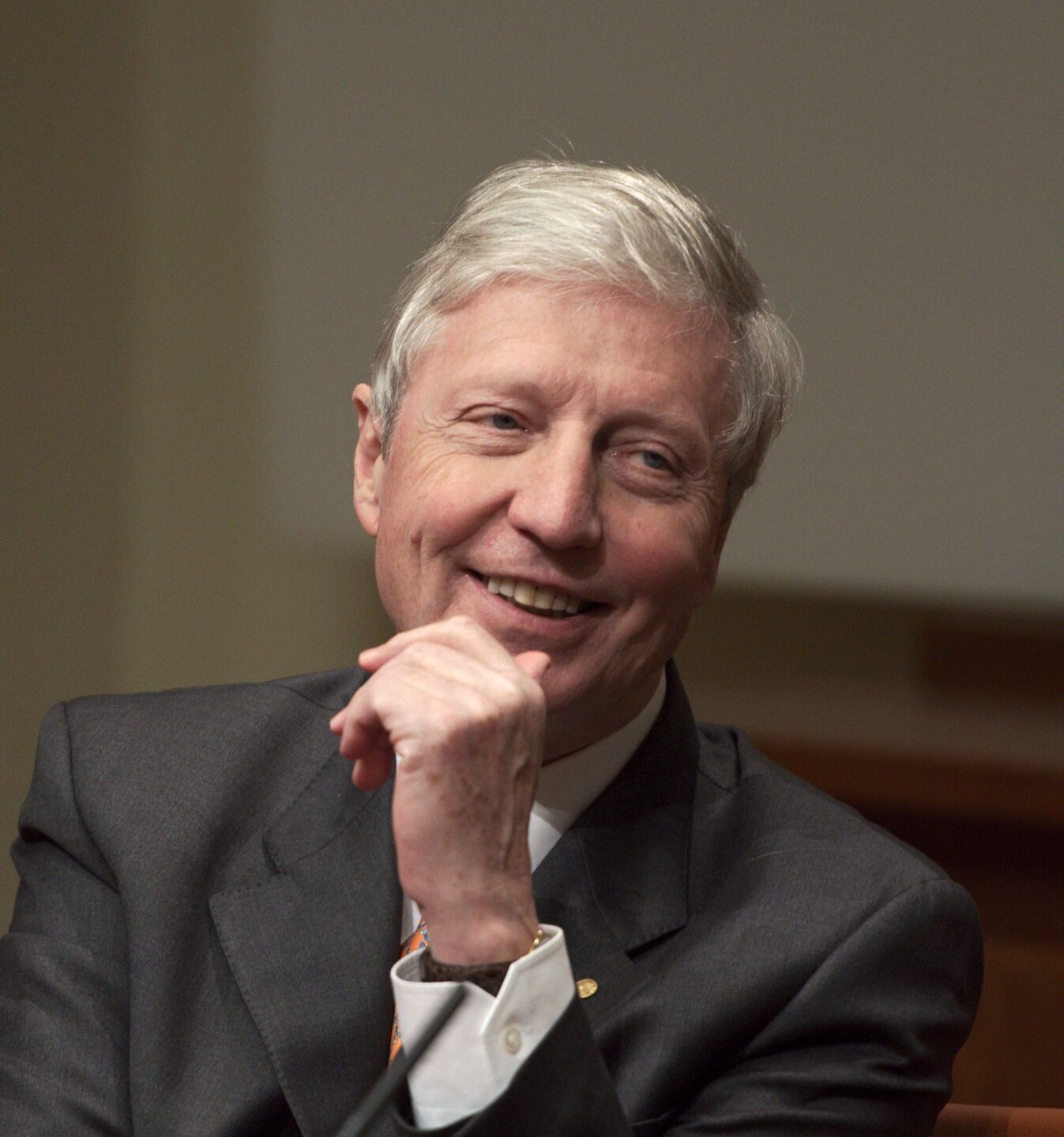 Jules Hoffmann en 2011, lors de la conférence de presse consécutive à son prix Nobel | © Holger Motzkau - Wikimedia Commons