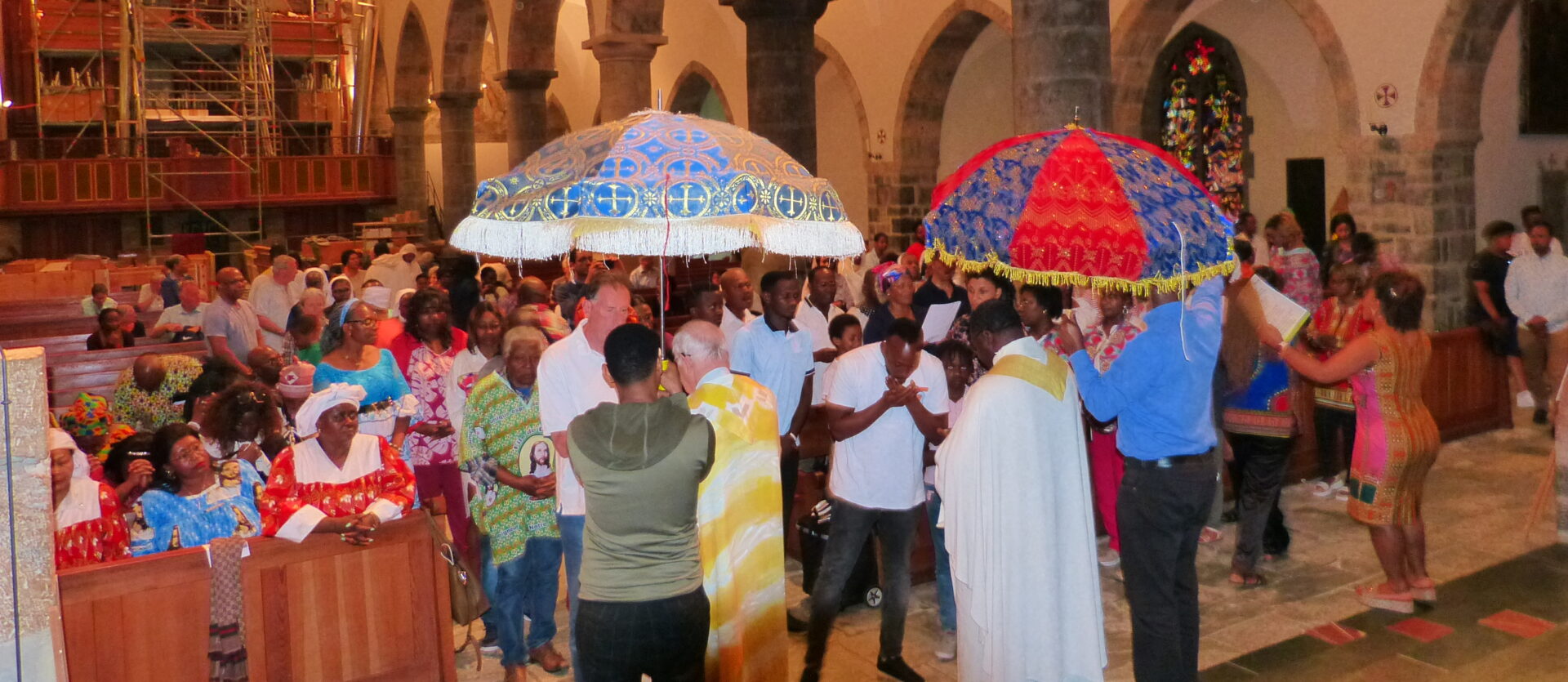 Pèlerinage aux saints d'Afrique, le 4 juin 2023, à St-Maurice | © Claude Maillard