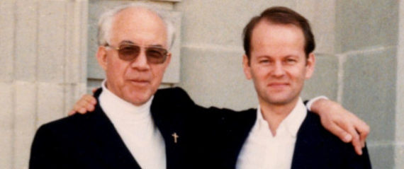 Le Père Joseph Seidnitzer (à g.) et Gebhard Sigl, les deux fondateurs de l'Oeuvre du Saint-Esprit (OSS), qui deviendra 'La Famille de Marie' | © DR