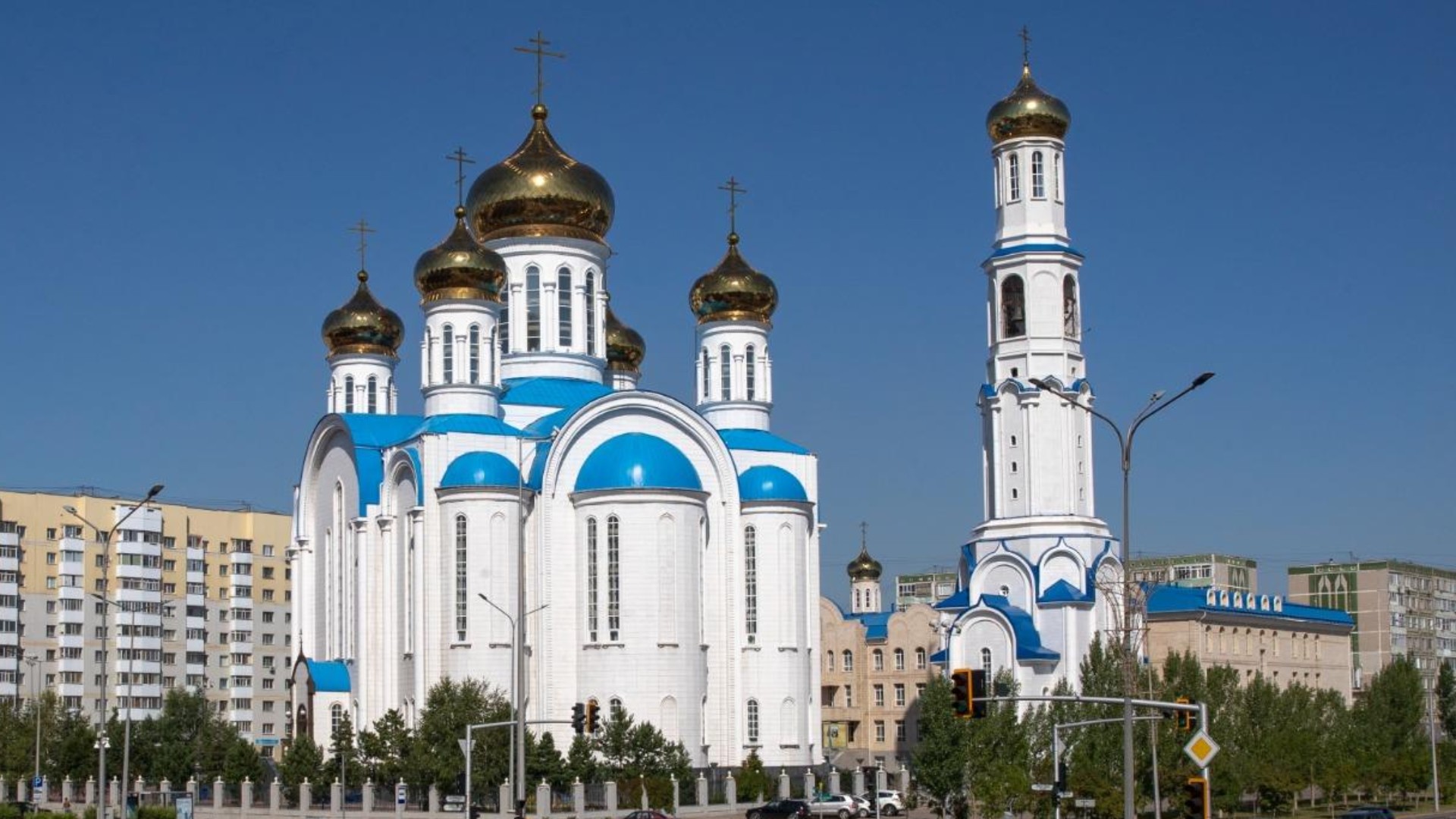 Cathdérale orthodoxe d'Astana, au Kazakhtan | DR