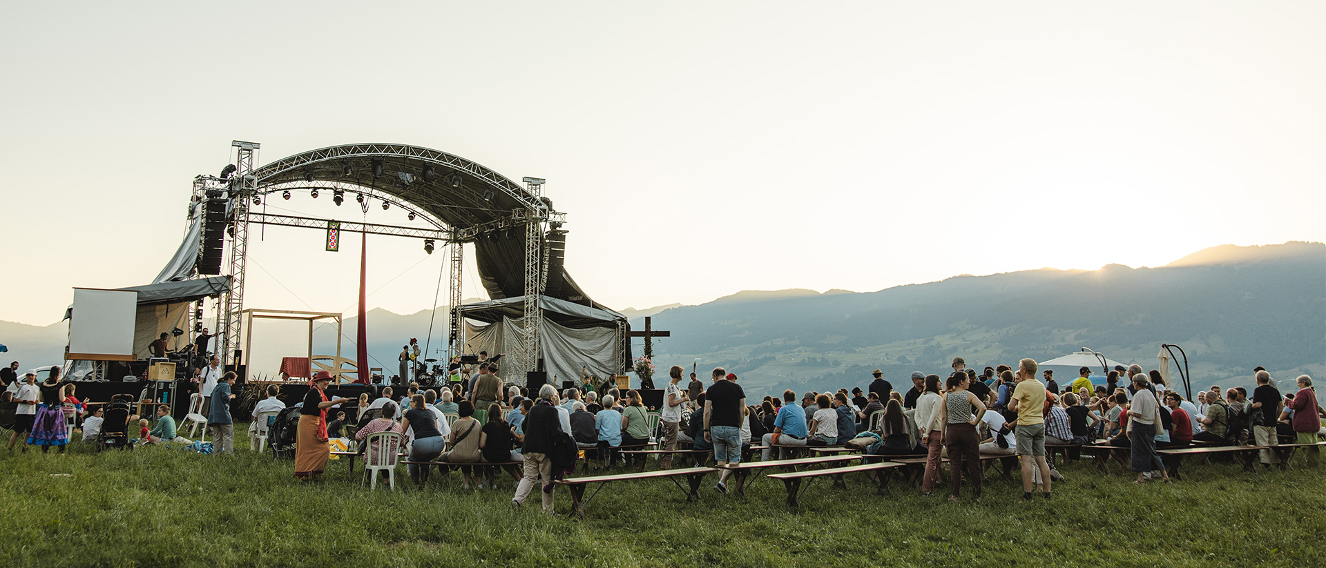 Basé en Valais, le Festival Metanoia 2023 a été organisé au Ranft, dans le canton d'Obwald | © Festival Metanoia