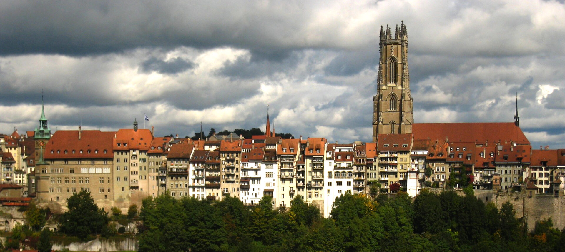 La cathédrale de Fribourg, siège du diocèse de LGF | © Harshil Shah/Flickr/CC BY-ND 2.0