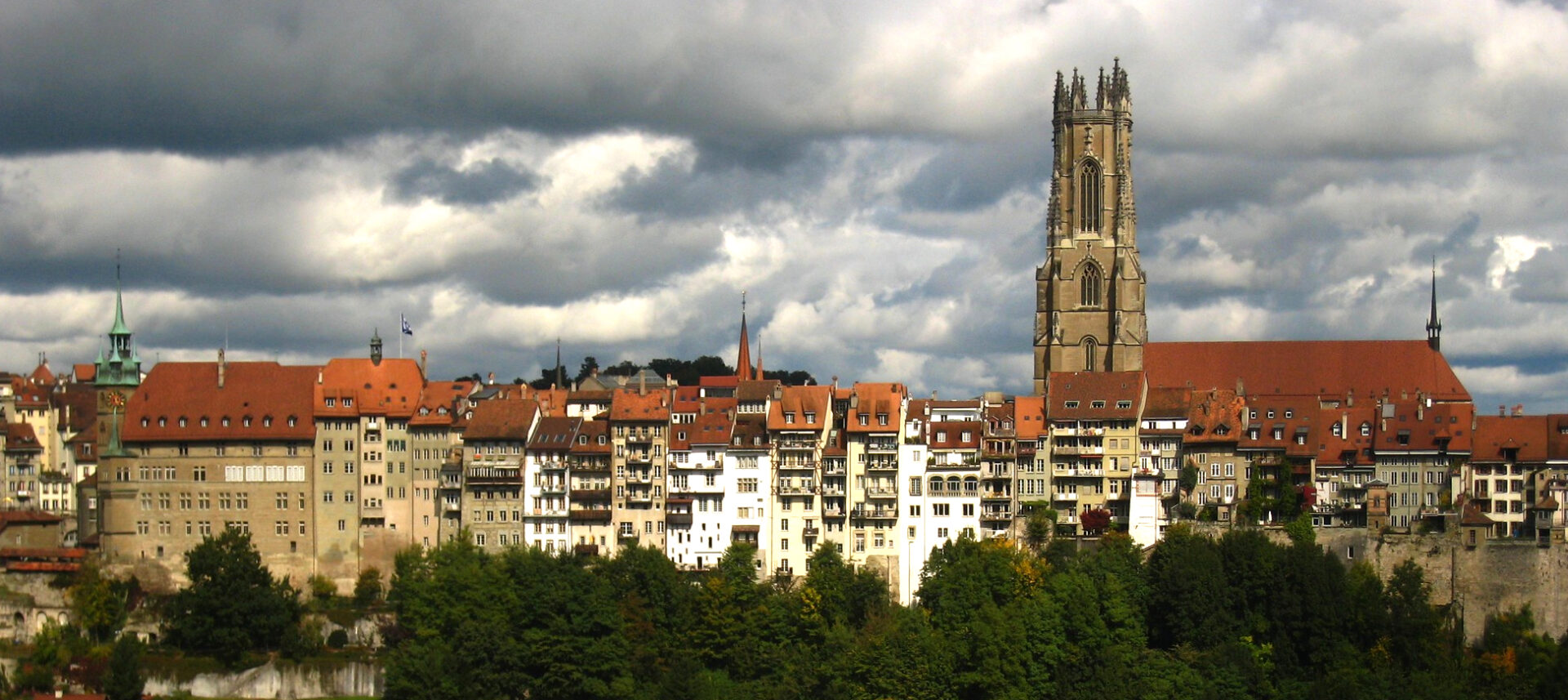 La cathédrale de Fribourg, siège du diocèse de LGF | © Harshil Shah/Flickr/CC BY-ND 2.0