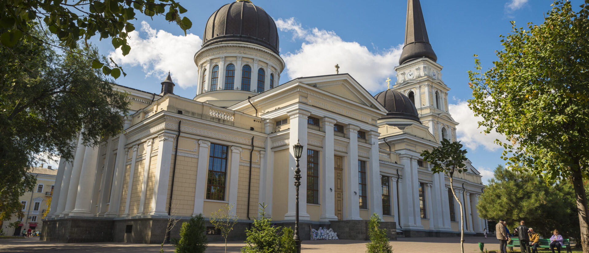 La cathédrale de la Transfiguration, à Odessa (Ukraine), a été partiellement détruite le 23 juillet 2023 par des missiles russes | © Konstantin Brizhnichenko/Wikimedia/CC BY-SA 4.0