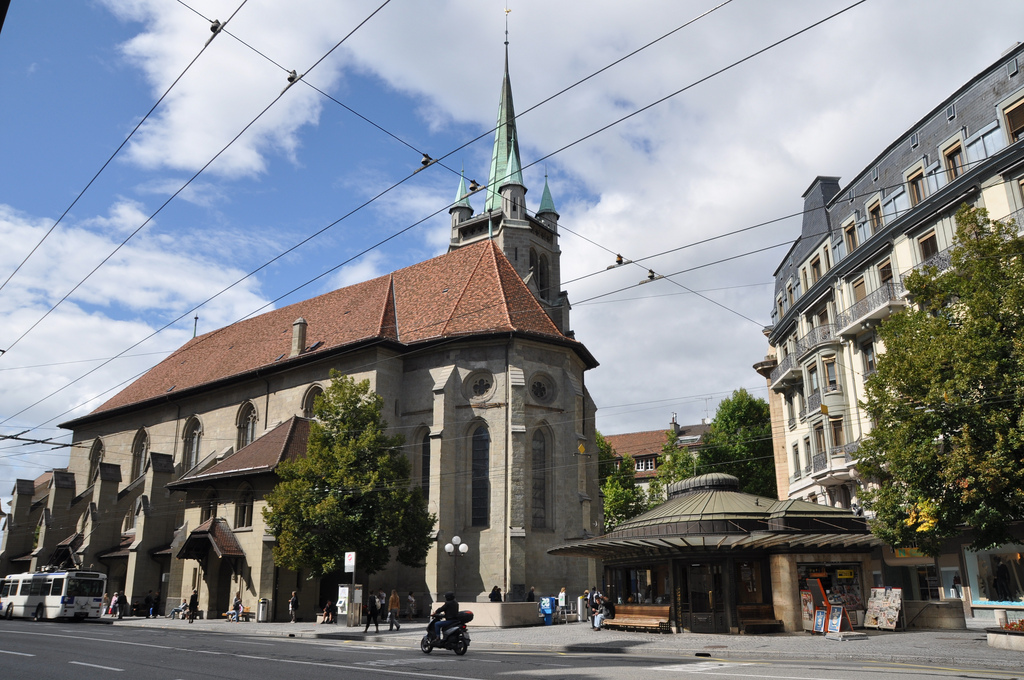L'église réformée St-François, à Lausanne, accueille la manifestation "L'hospitalité artistique à Saint-François" | © Ricardo Hurtubia/Flickr/CC BY-NC 2.0