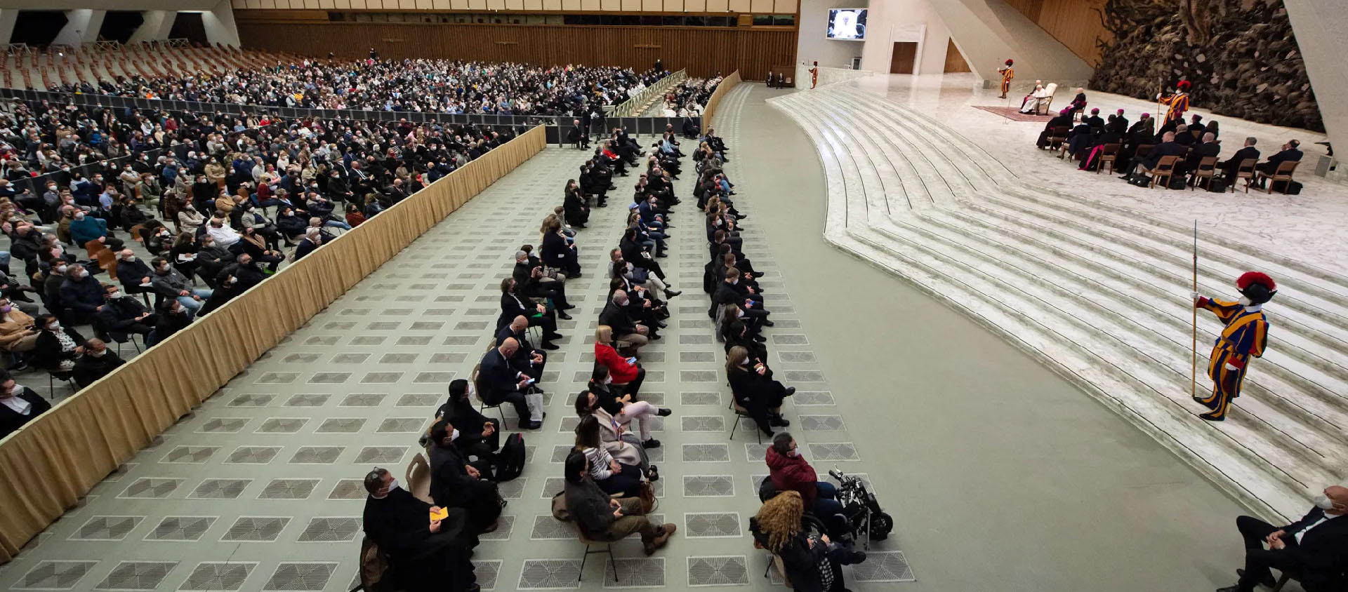 Le pape a mis en garde contre «le risque d’une certaine capitulation dans l’annonce" | © Antoine Mekary/I.Média