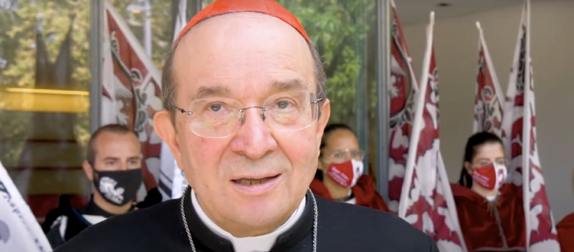 le cardinal Giuseppe Petrocchi restera encore au moins un an dans son diocèse | Capture-écran