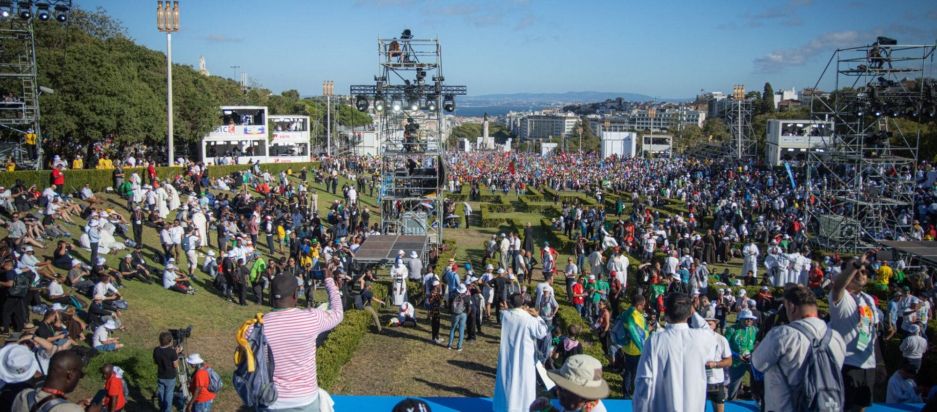 Les JMJ de Lisbonne sont à nouveau endeuillées après le décès, le 30 juillet, d'une française qui rejoignait un groupe sur le départ pour Lisbonne | © Flickr/Bruno Seabra/JMJ Lisboa 2023/CC BY-NC-SA 2.0