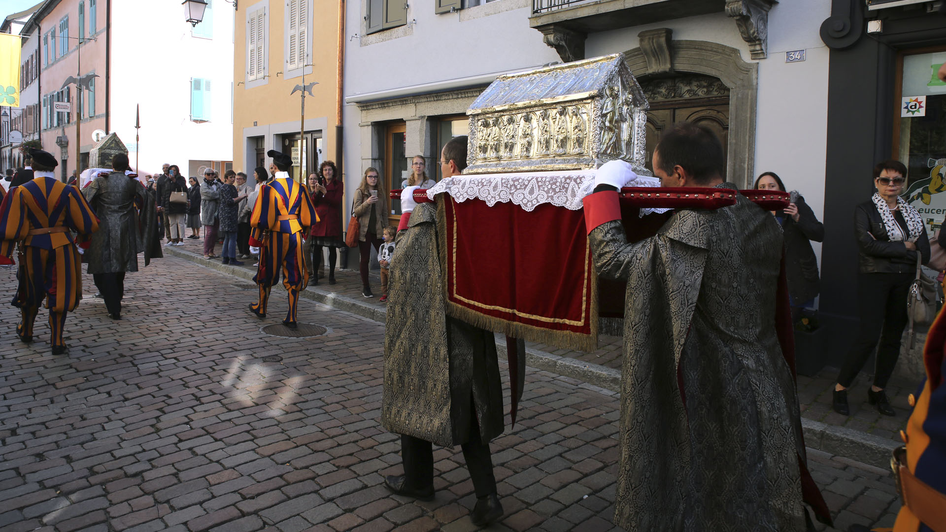 Le culte des reliques des martyrs en Agaune est inscrit au patrimoine vivant de Suisse | © B. Hallet