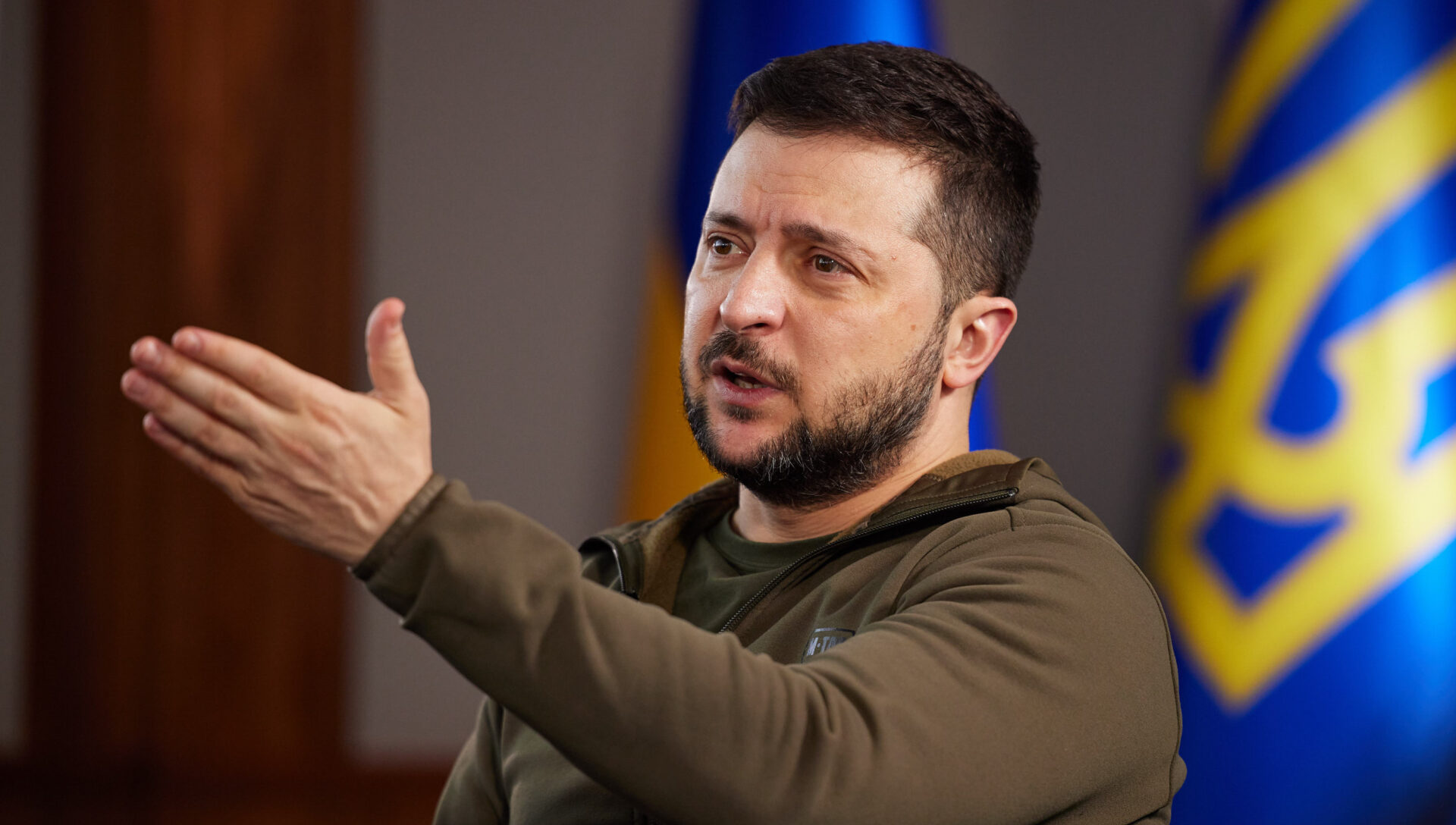 Le président ukrainien Volodymyr Zelensky, 14 avril 2022 | Flickr/DP