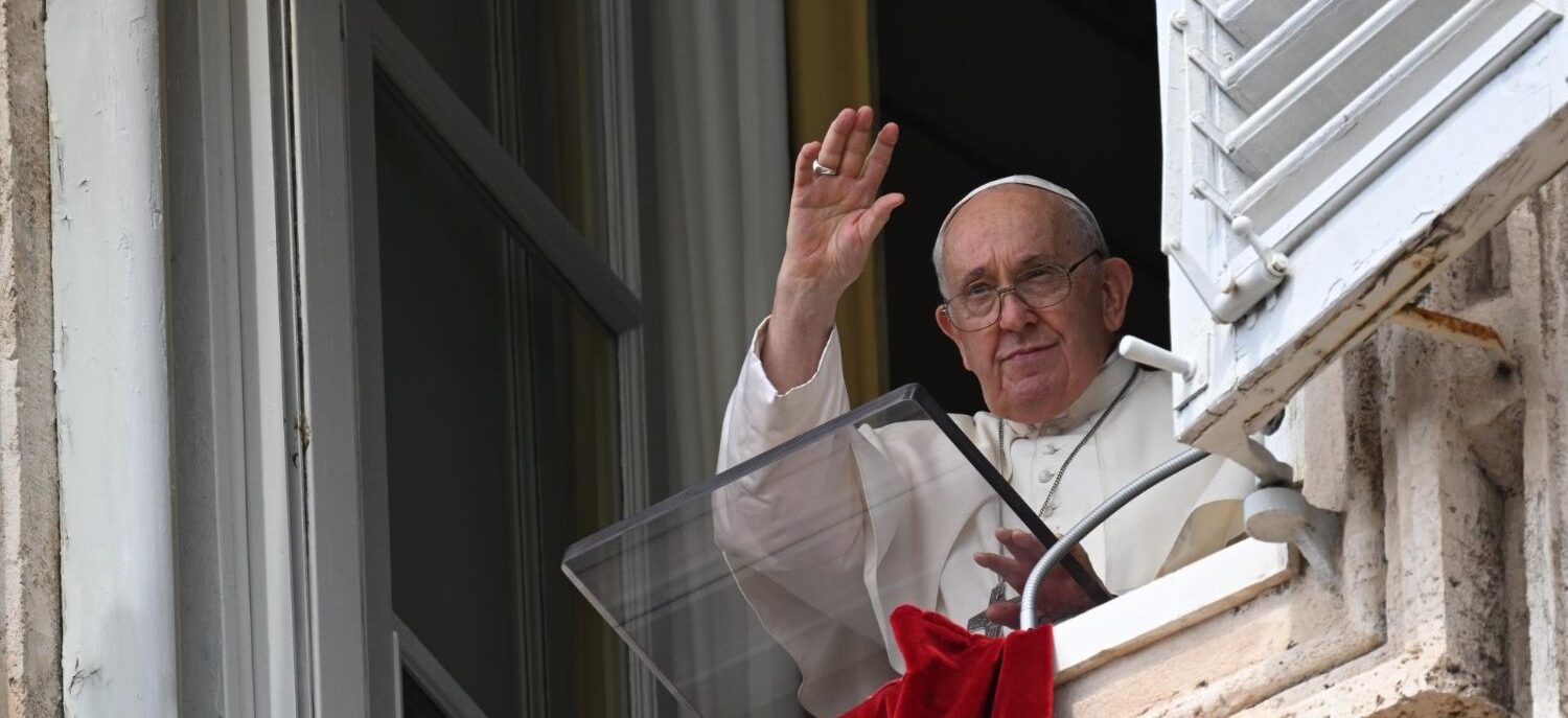 Le pape François à l'angélus du 27 août 2023 | © Vatican Media