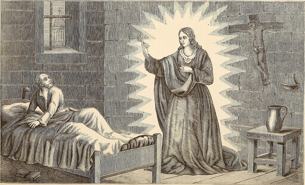 La pseudo apparition de la Vierge à un Dominicain de Berne en 1507 / Domaine public