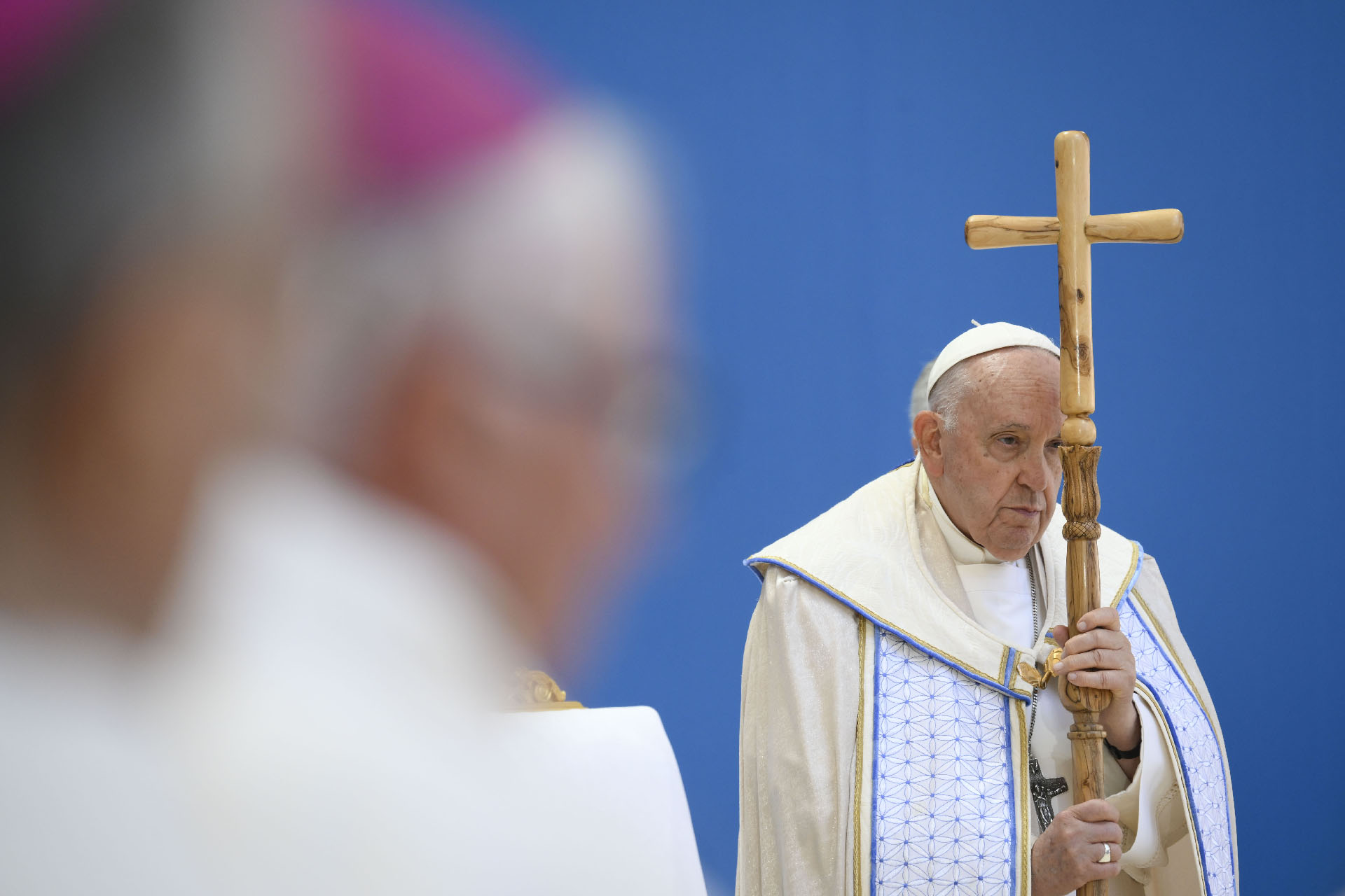 Lors de la messe, le pape a prié pour la paix avec une pensée particulière pour les victimes de l'attentat de Nice, perpétré en 2016 | © Vatican Media