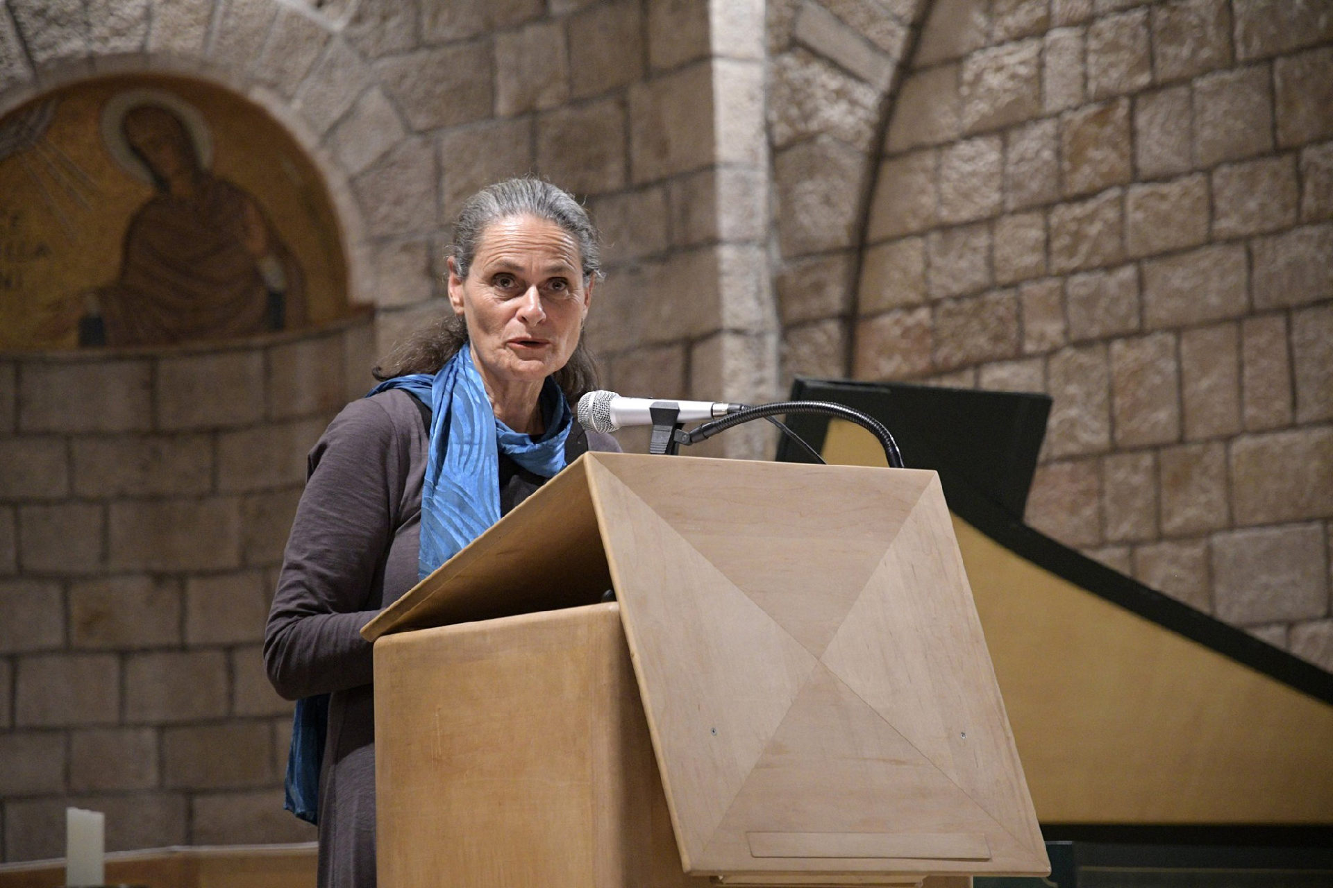Yisca Harani, juive israélienne, a ouvert le Centre de données pour la liberté religieuse au mois de juin | © Dormitio Abbey