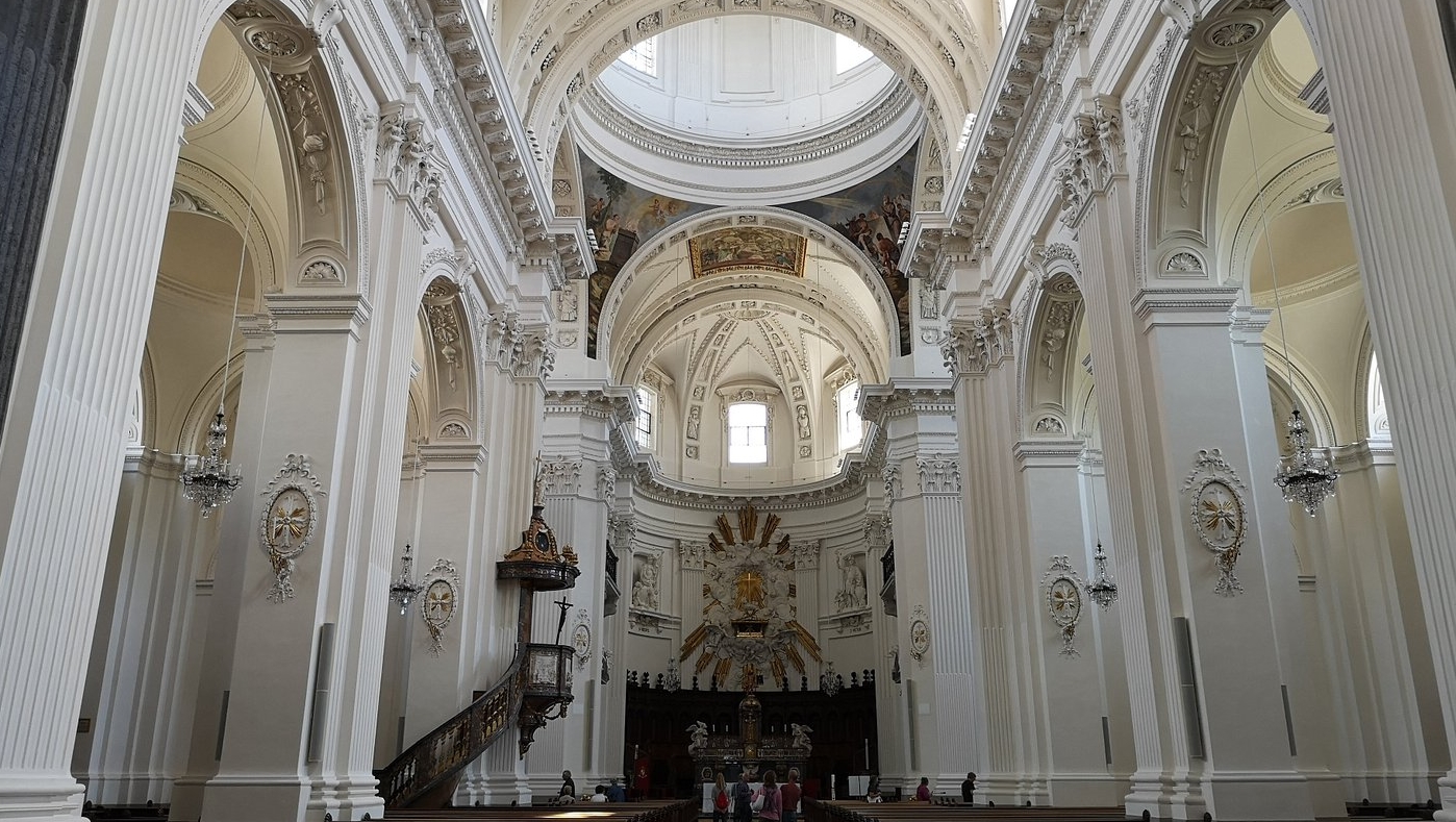La nef baroque de la cathédrale St-Ours de Soleure | DR