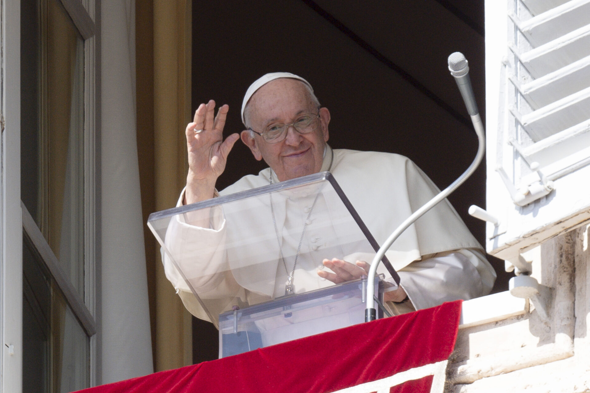 Le pape François, angélus 8 octobre 2023 | © Vatican News