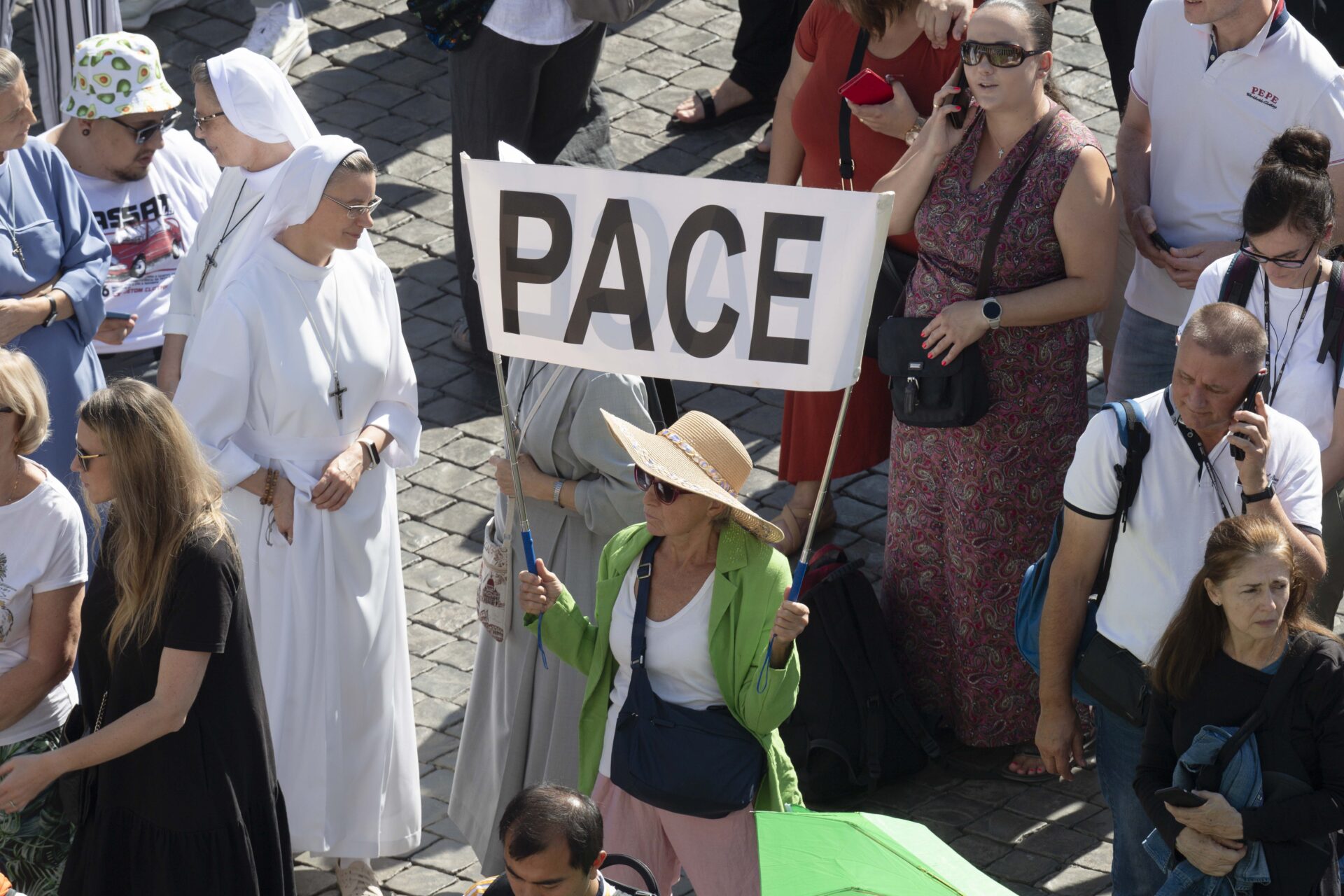 Le pape a lancé un appel à la paix en Israël et Palestine lors de l'angélus du 8 octobre 2023 | © Vatican news