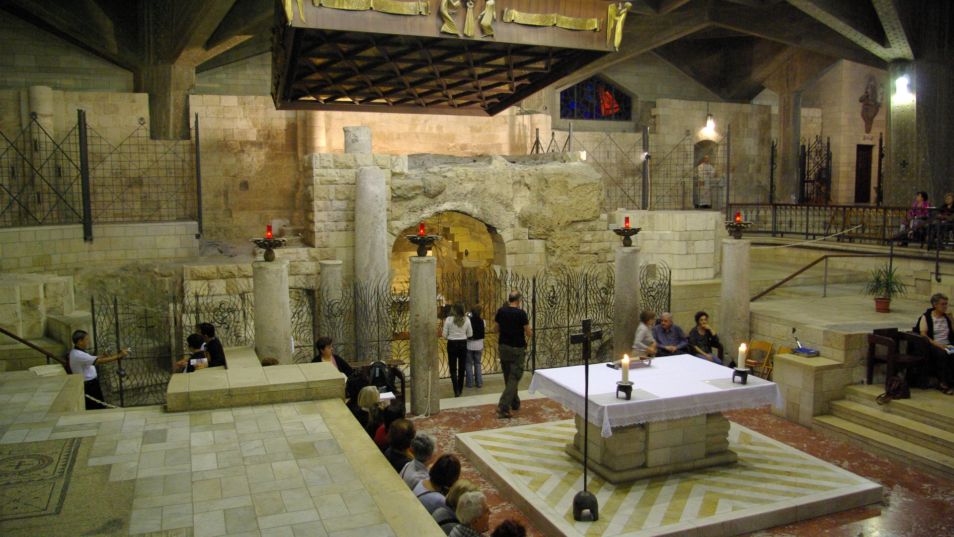 La basilique de l'Annociation à Nazareth | domaine public