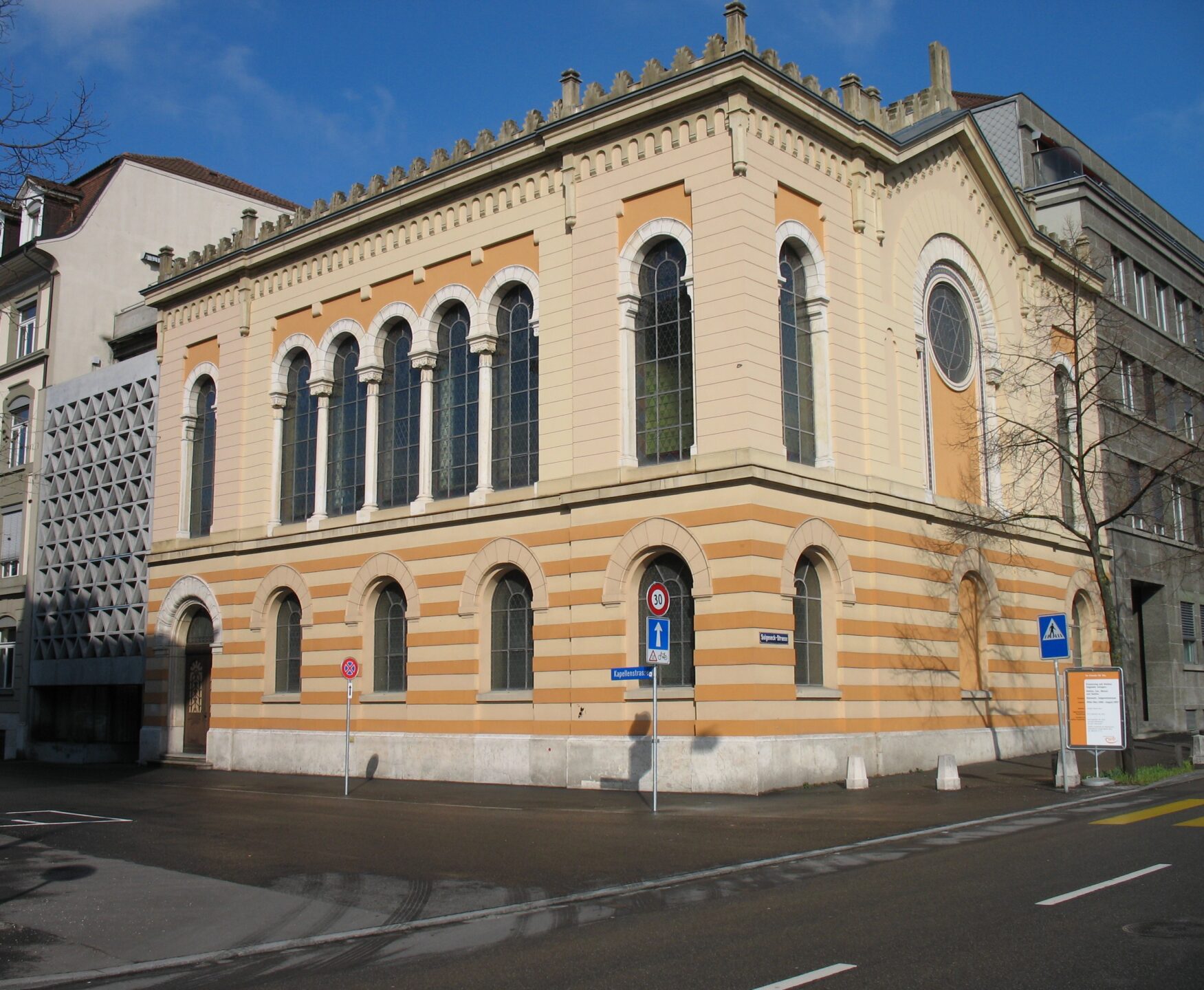La synagogue de Berne | wikimedia commons CC-BY-SA-2.0