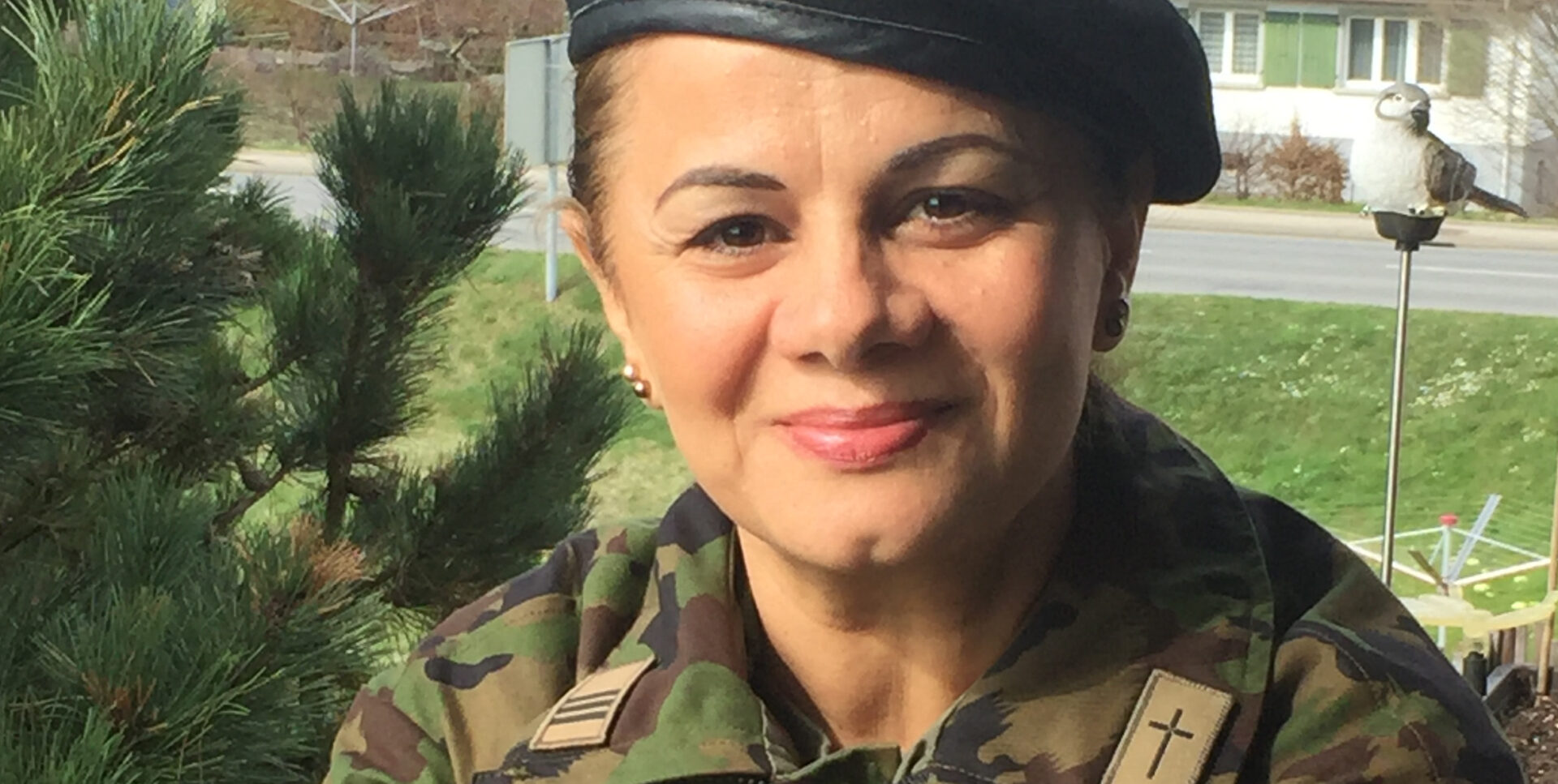 Lusia Shammas est aumônière dans l'Armée suisse depuis 2017 | © DR