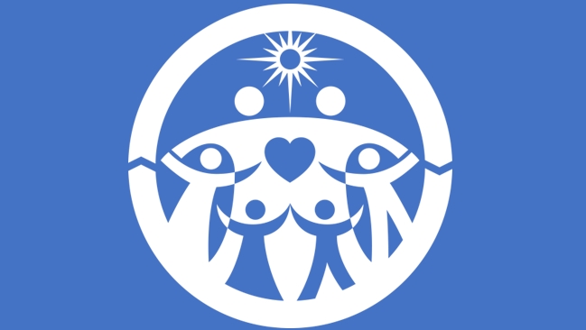 Le logo de la Fédération des familles pour la paix et l'unité mondiales («Église de l'Unification»)
