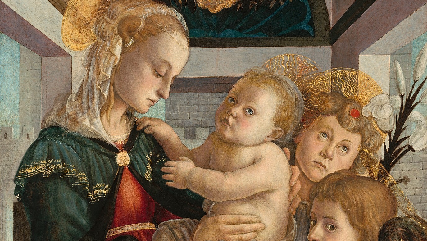 Une Madone  l'Enfant de Botticelli conservée à la Kress Fondation de Washington | wikimedia commons 