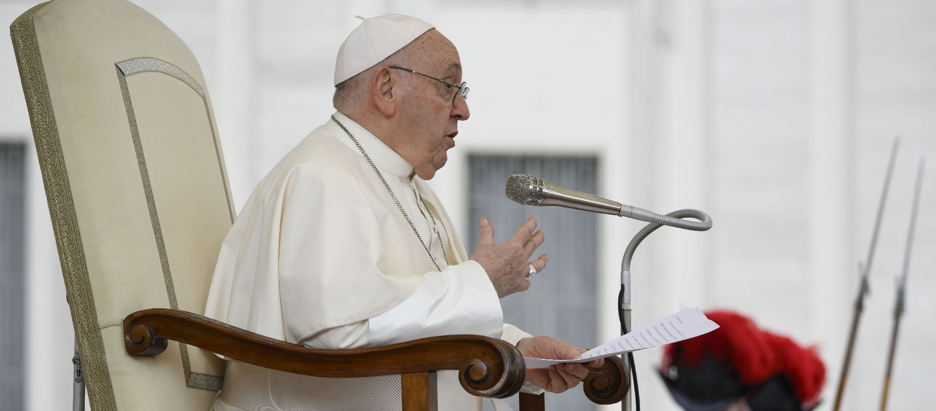 «les premiers à devoir être évangélisés, c’est nous, les chrétiens», a souligné le pape | © Vatican Media