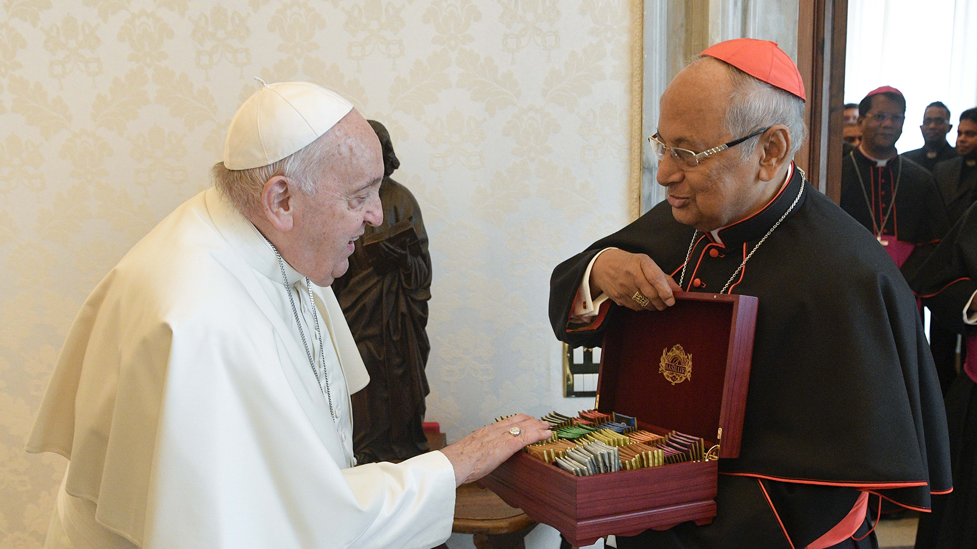 Le cardinal Ranjith de Colombo, Sri Lanka, en visite à Rome, le 10 novembre 2023 | © Vatican Media