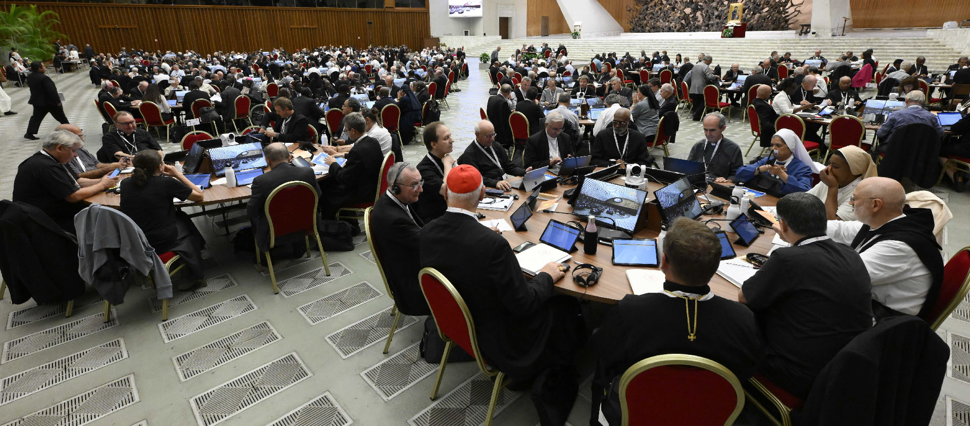 Plus de 1200 amendements ont été apportés pour la synthèse finale du Synode | © Vatican Media