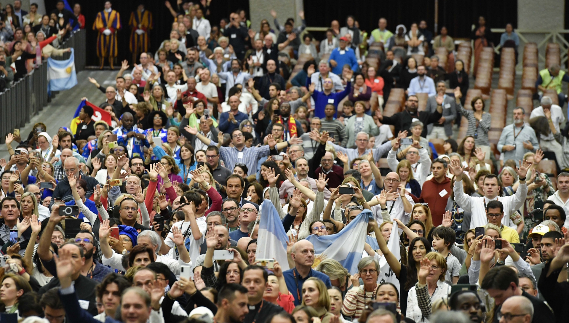 Les responsables de Charis réunis à Rome |  © Vatican Media