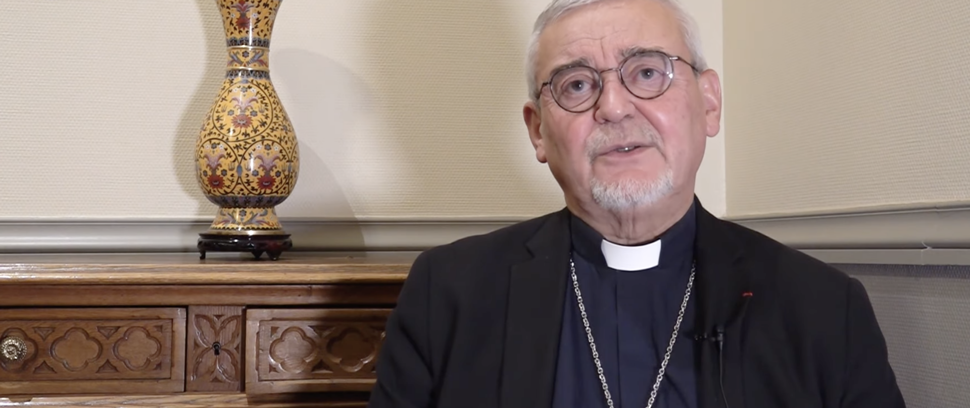 Mgr Georges Colomb a été mis en examen le 20 novembre 2023 | capture d'écran KTO