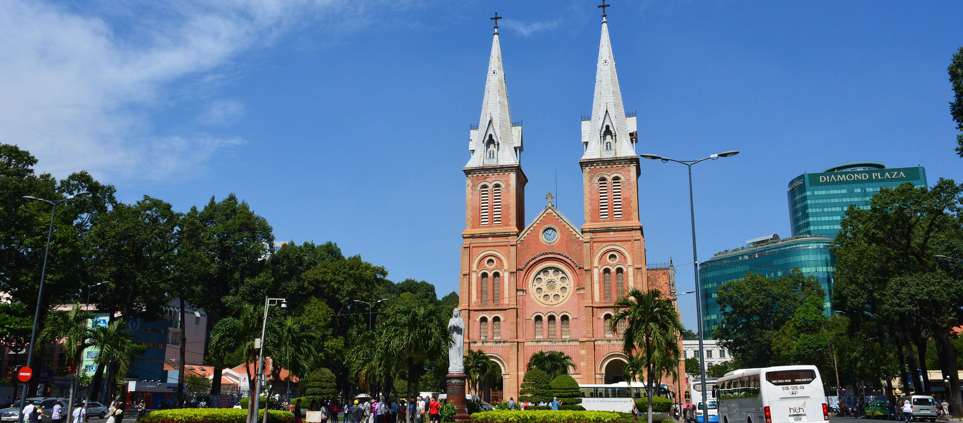 La cathédrale Notre-Dame à Saïgon | © Pixabay
