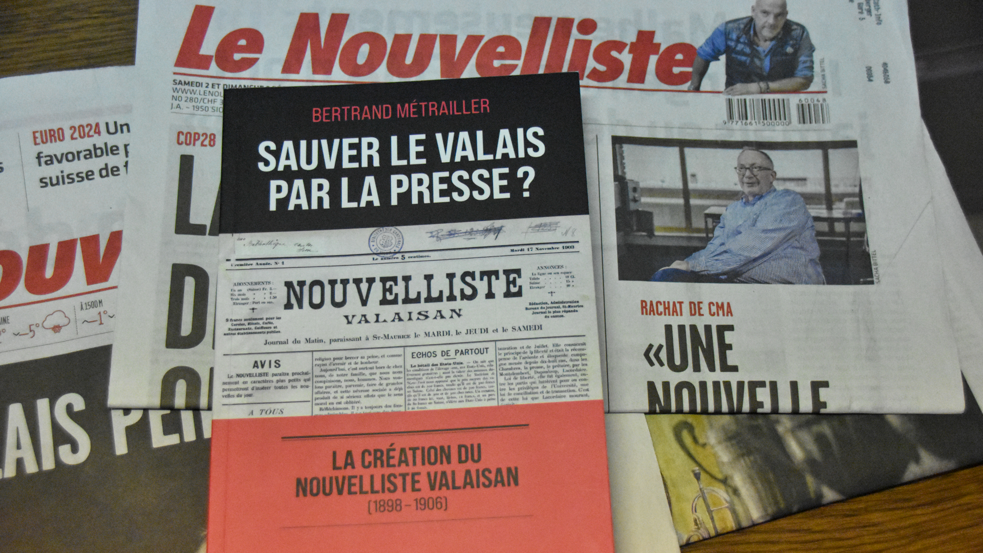 L'histoire de la fondation du Nouvelliste est passionnante